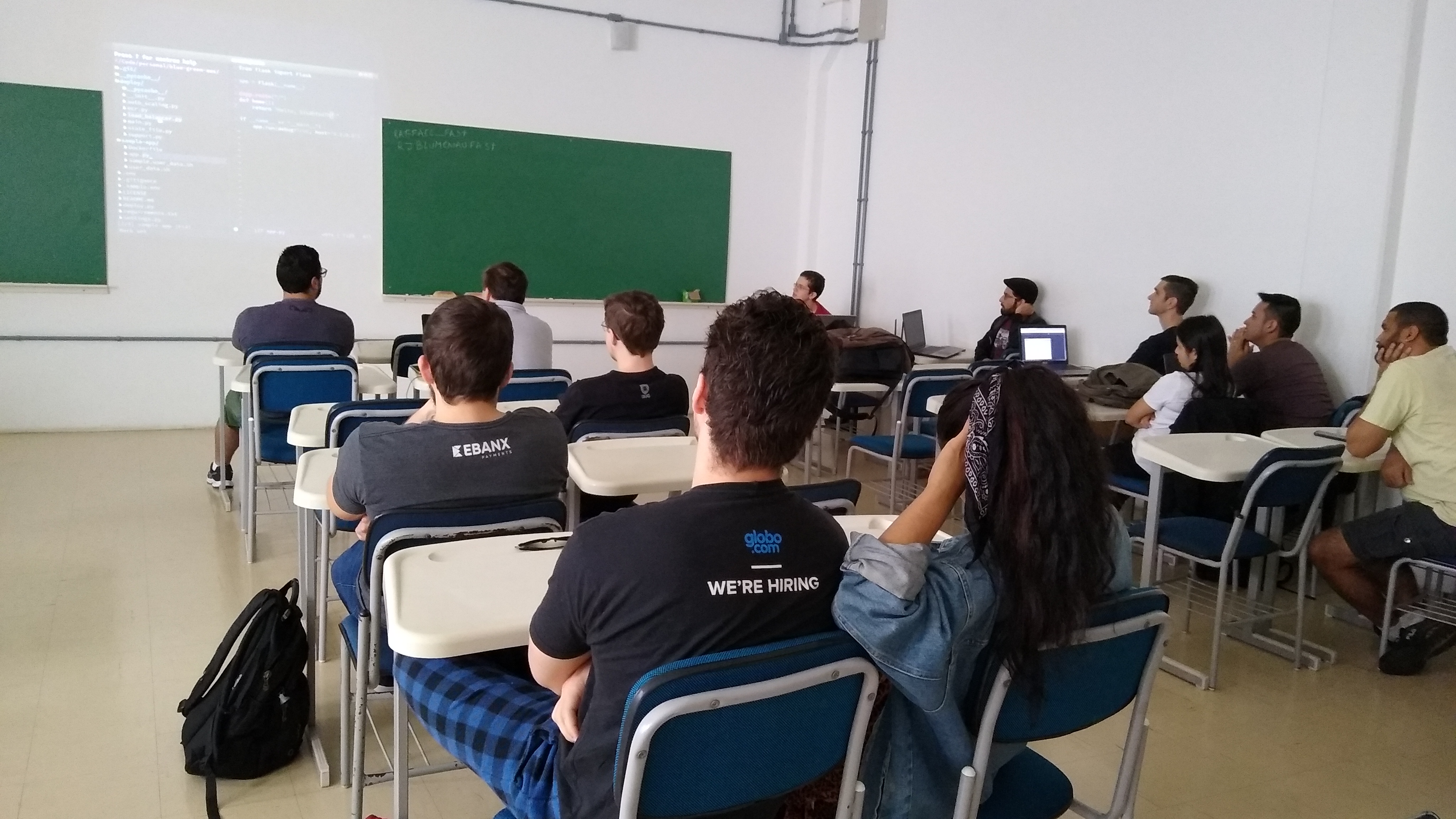 Participantes do XI Encontro da Comunidade Python de Blumenau
