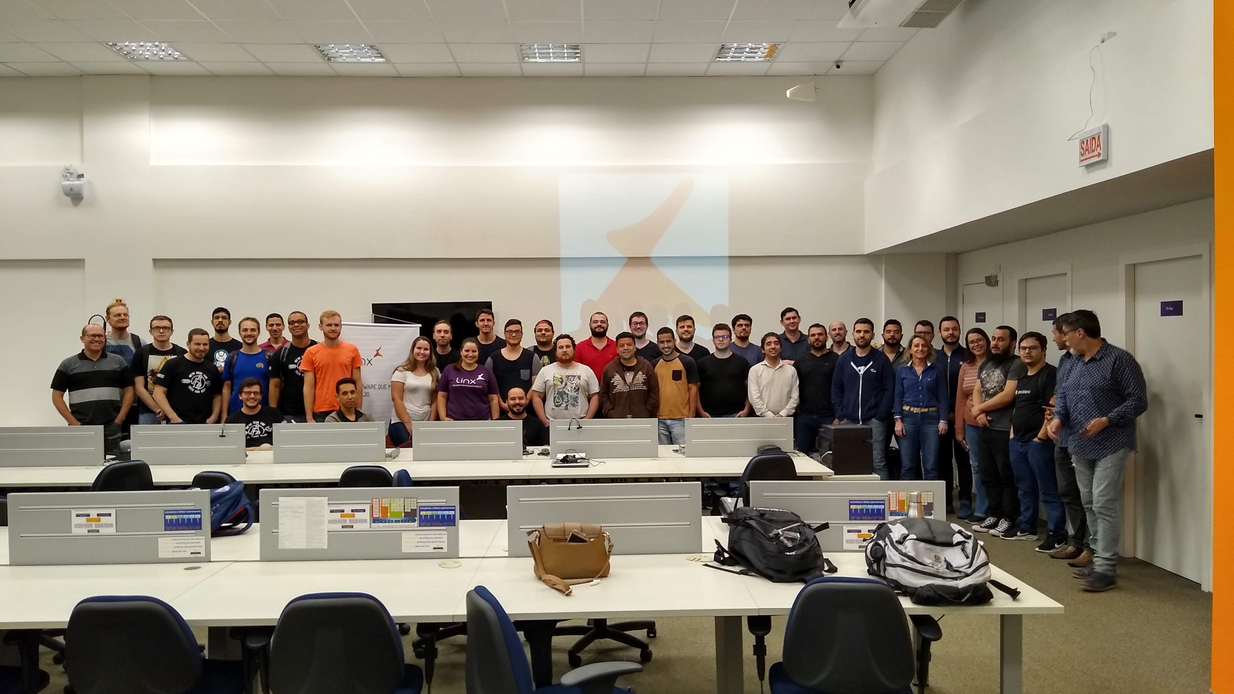 Participantes do Python nas Empresas - Edição Linx